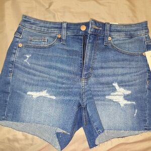 NWT Target Universal Thread High Rise Midi Shorts size 4/27